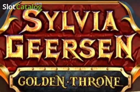 Sylvia Geersen Golden Throne 5